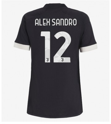 Juventus Alex Sandro #12 Tercera Equipación Mujer 2023-24 Manga Corta